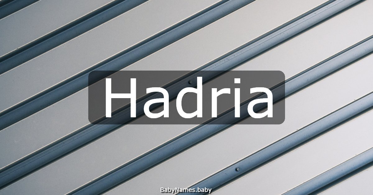 Hadria