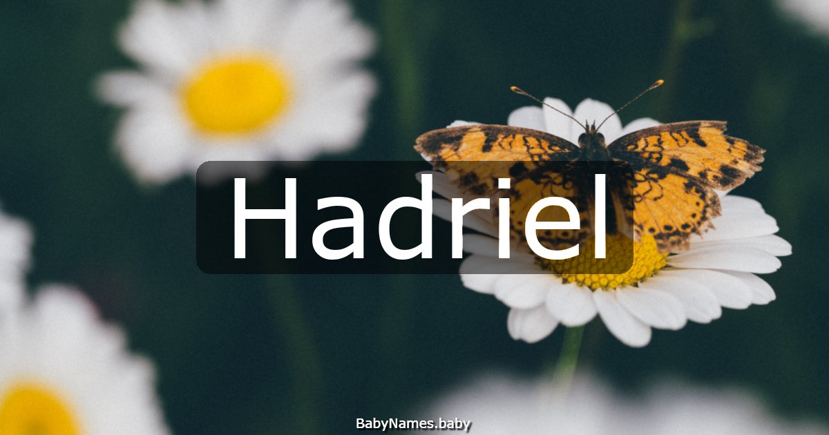 Hadriel