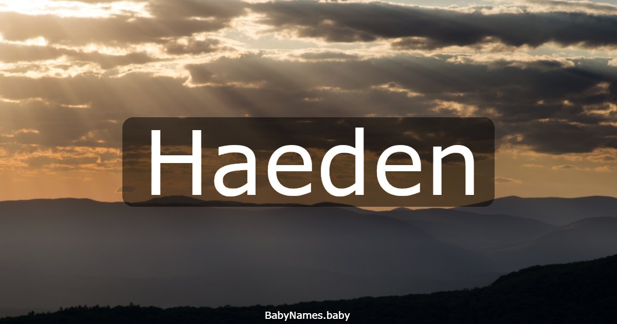 Haeden