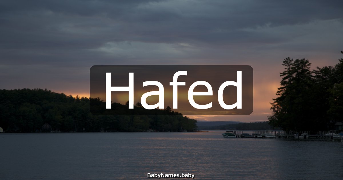 Hafed