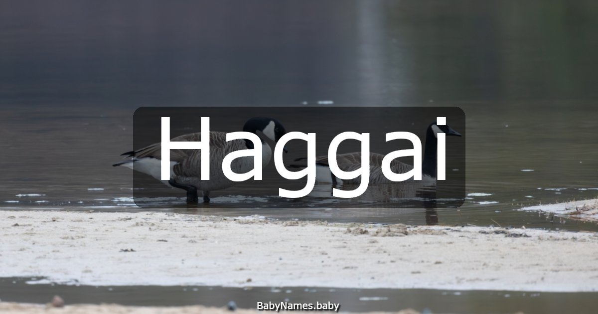 Haggai