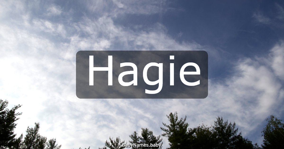 Hagie