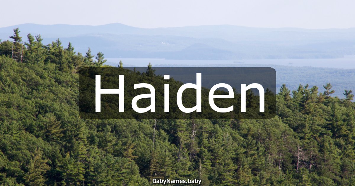 Haiden