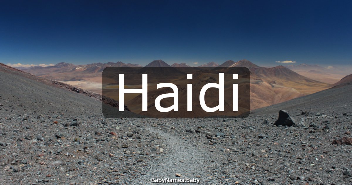 Haidi