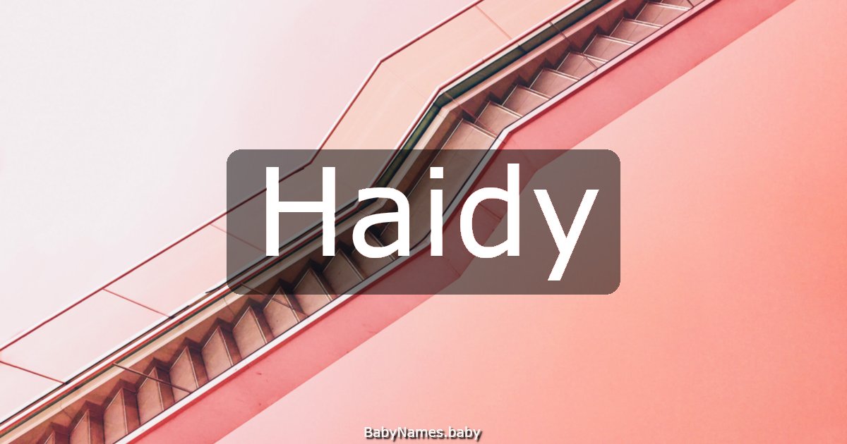 Haidy