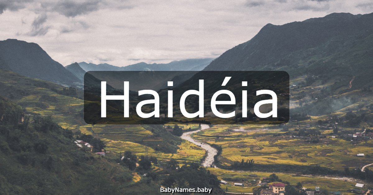 Haidéia