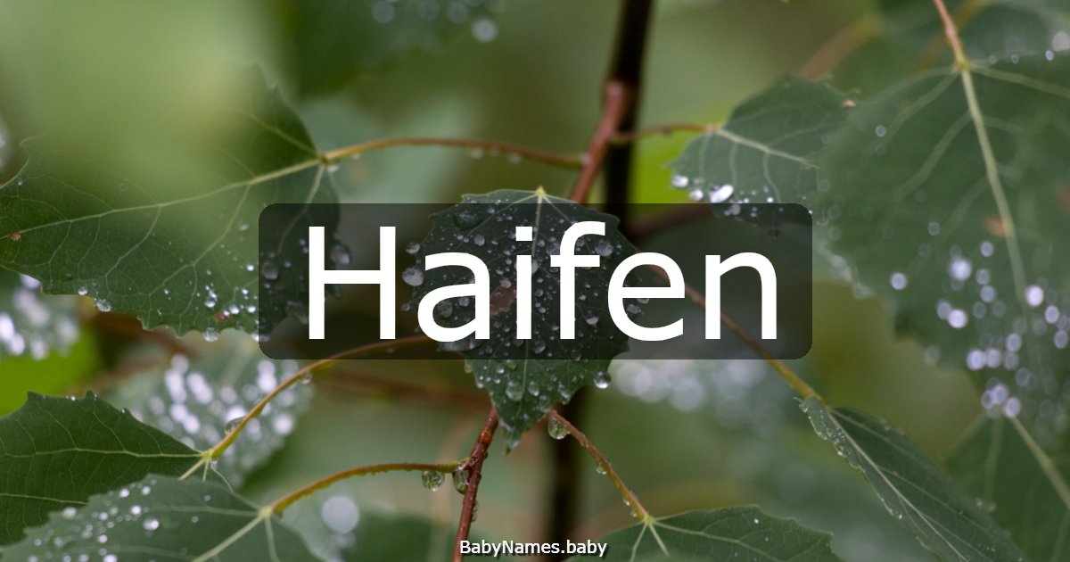 Haifen