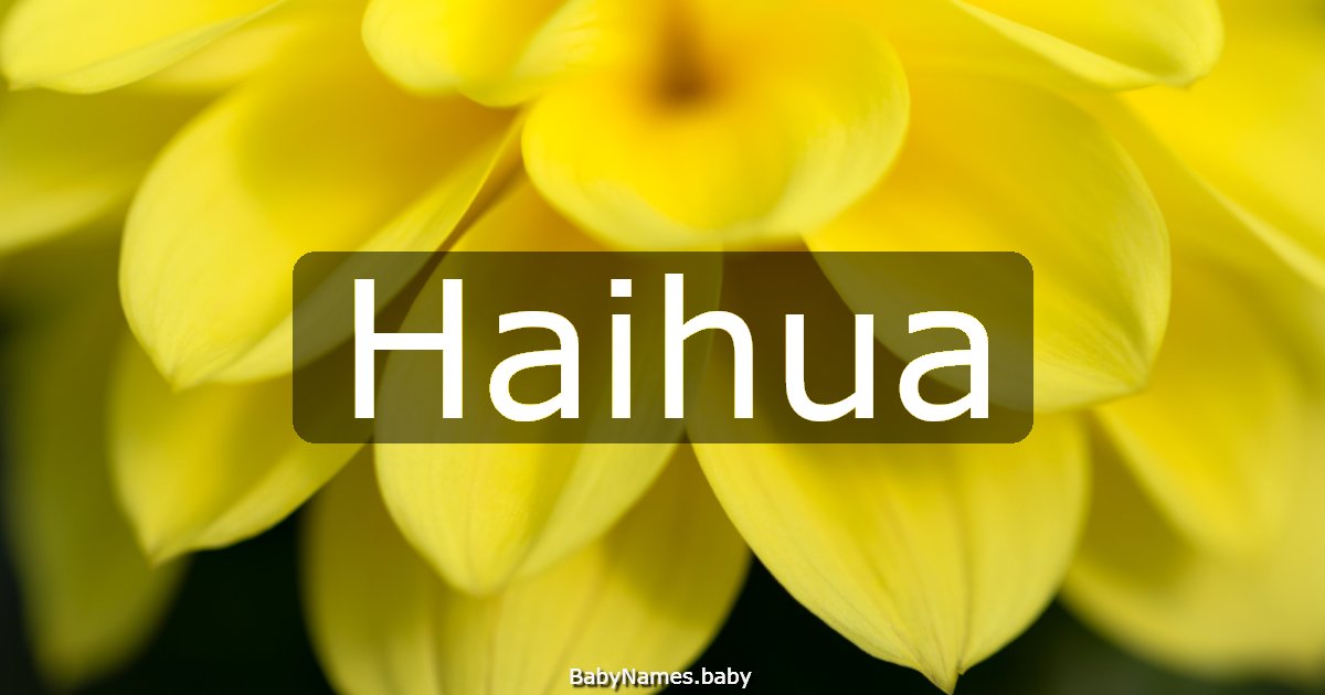Haihua