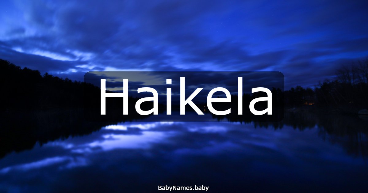 Haikela