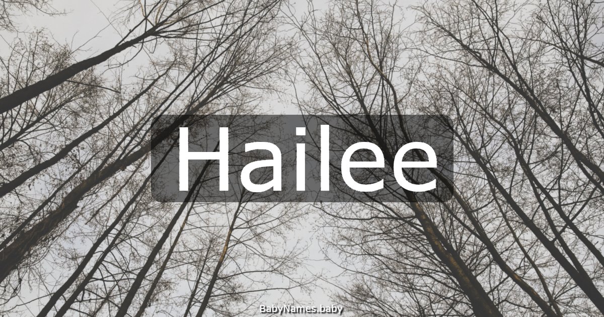 Hailee