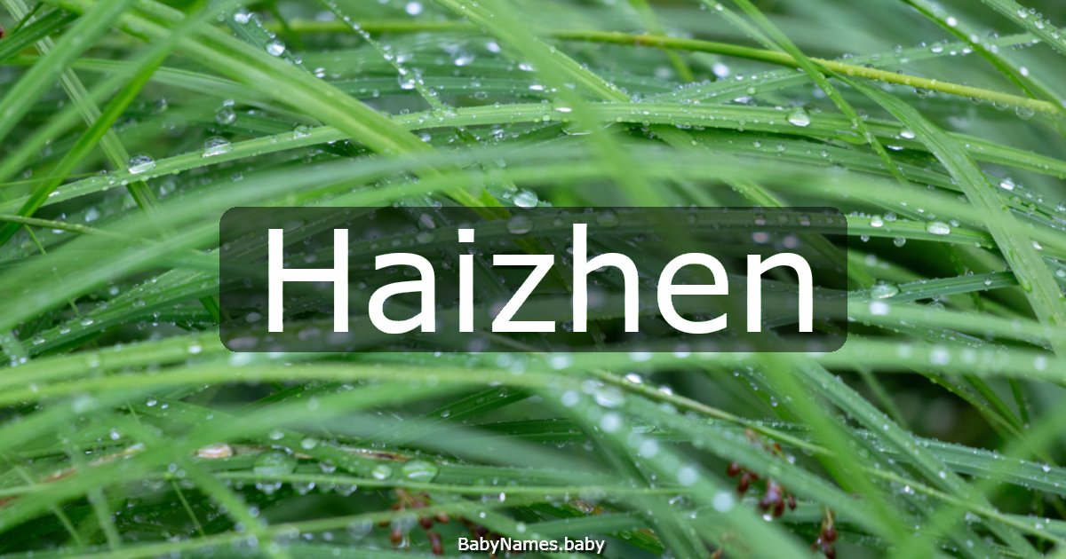 Haizhen