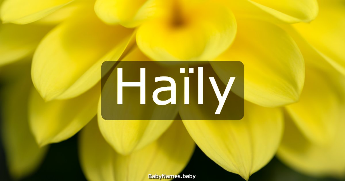 Haïly