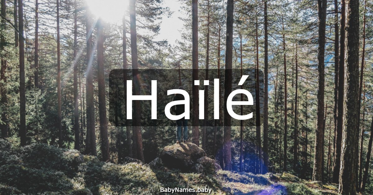 Haïlé