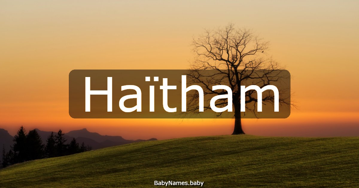 Haïtham