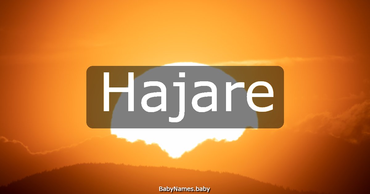Hajare