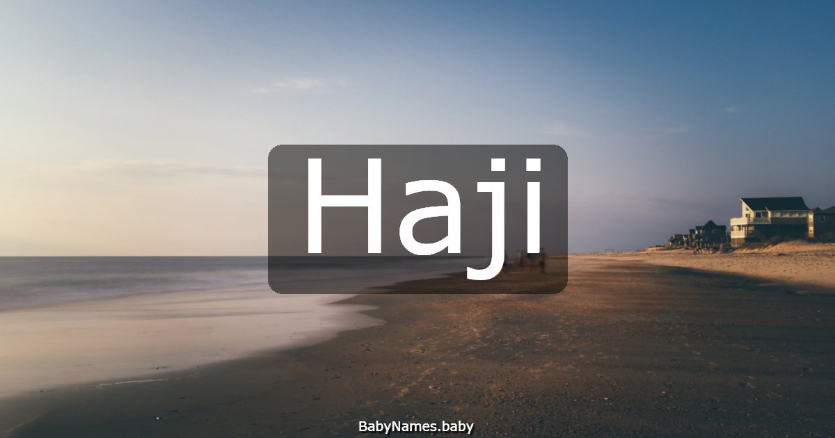 Haji