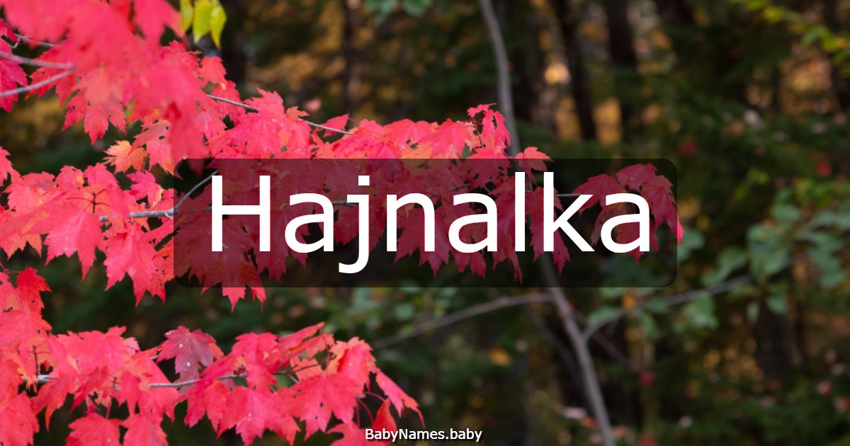 Hajnalka