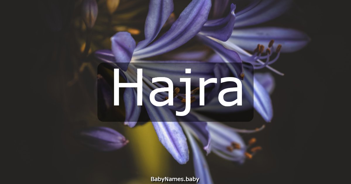 Hajra