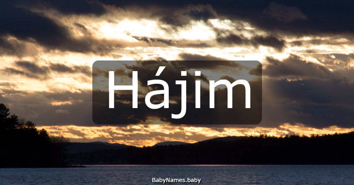 Hájim