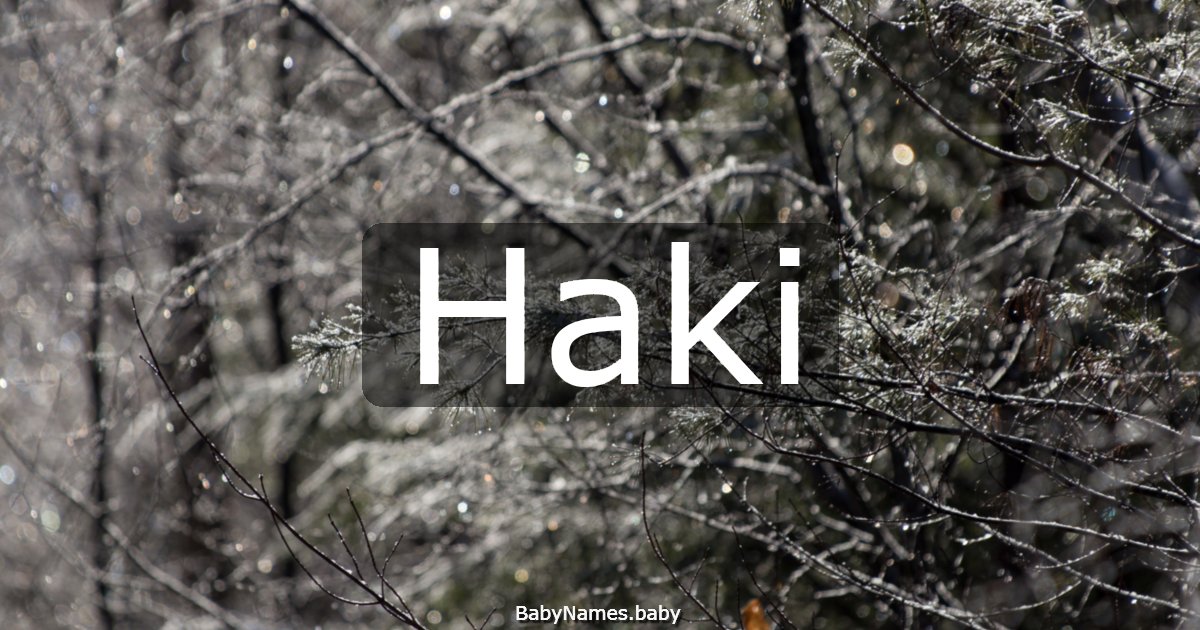 Haki
