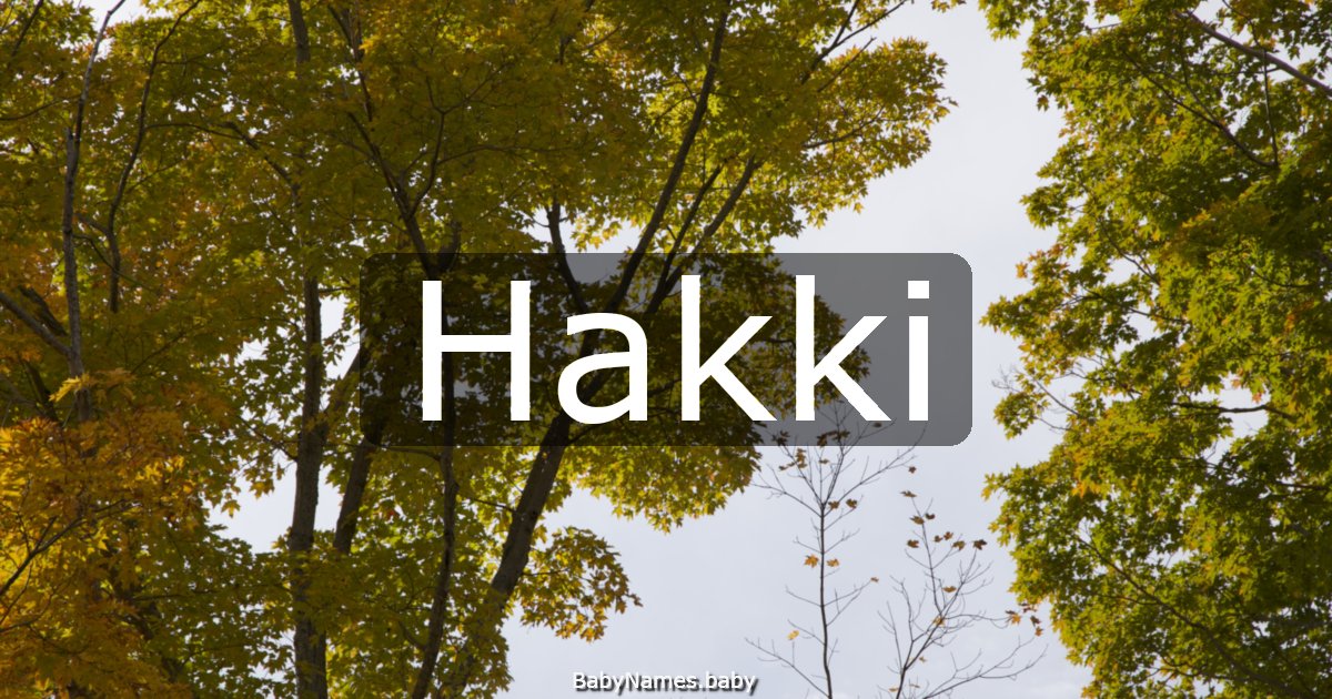 Hakki