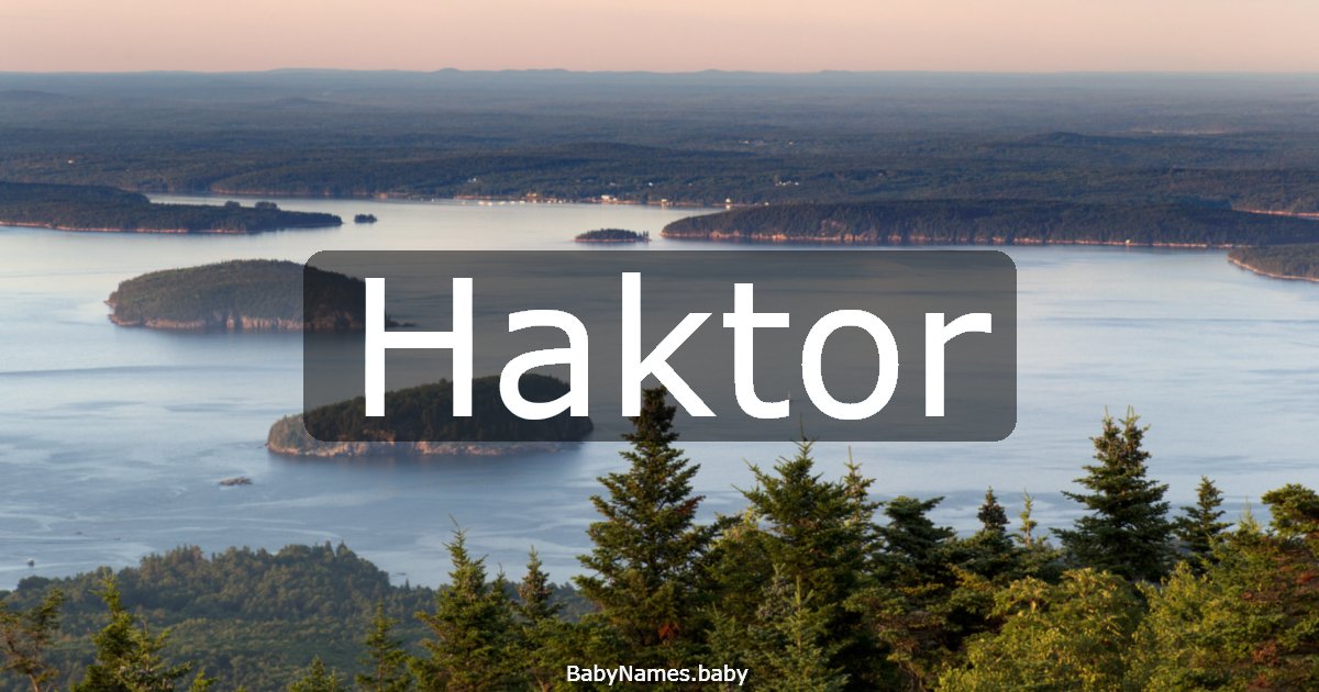 Haktor