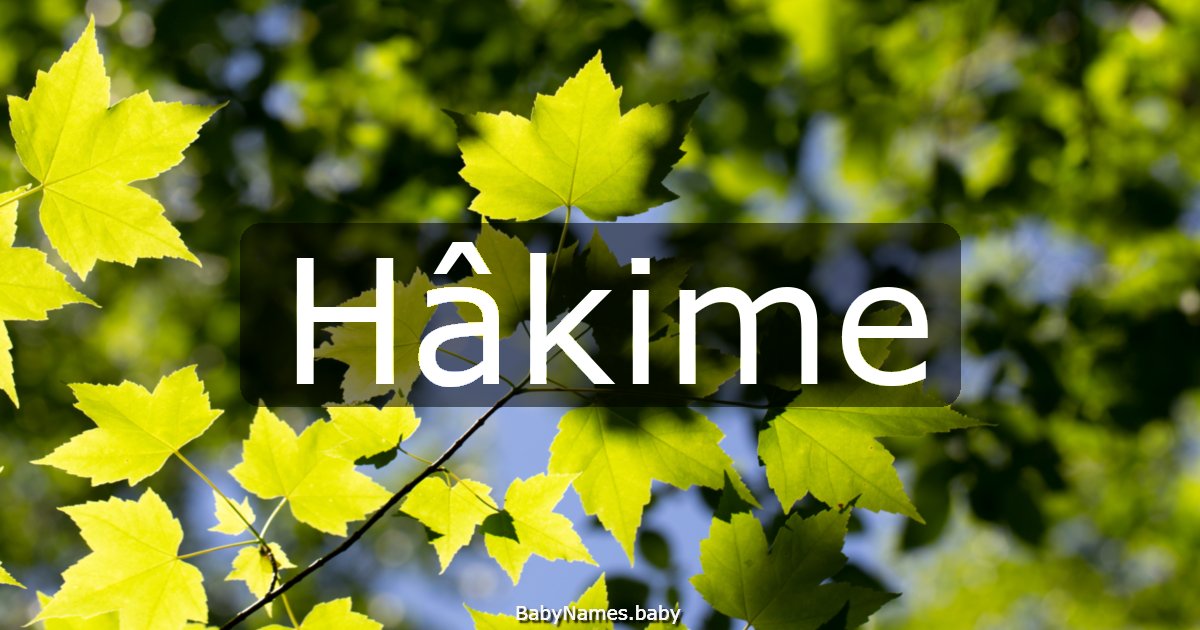 Hâkime