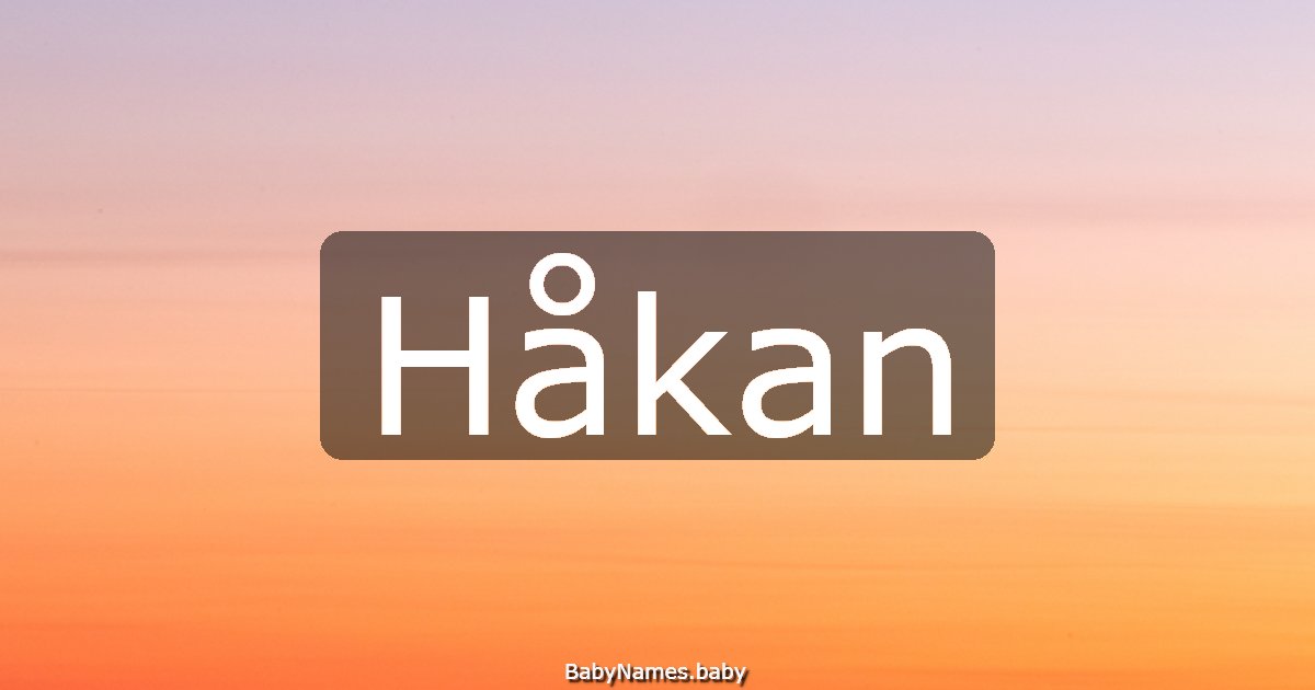 Håkan