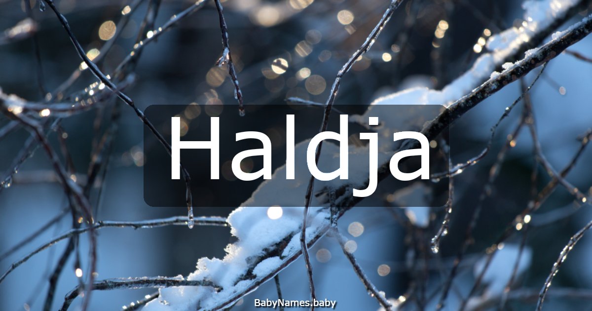Haldja