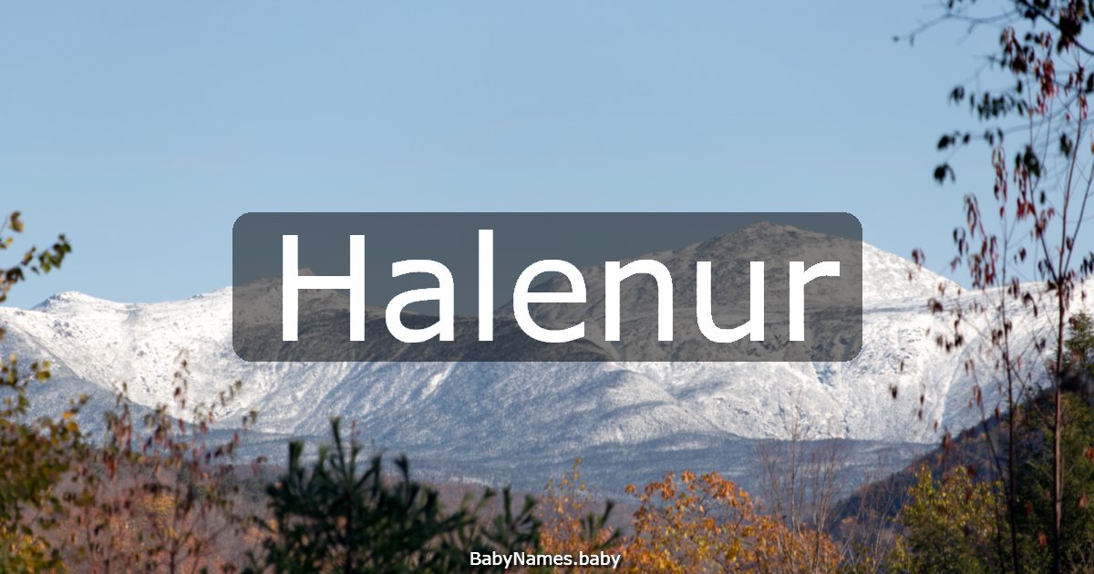 Halenur