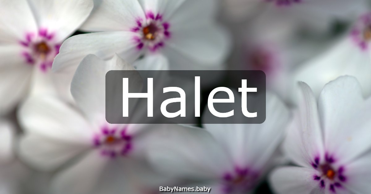 Halet