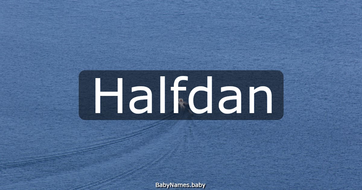 Halfdan