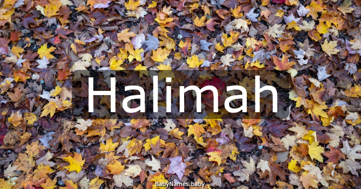 Halimah
