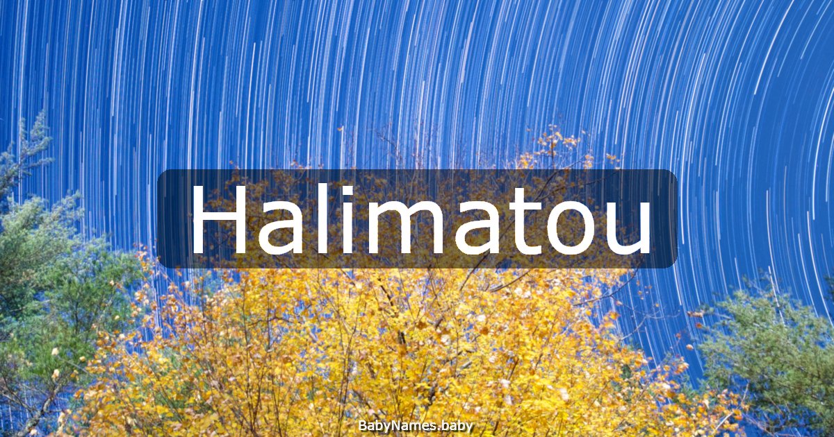 Halimatou