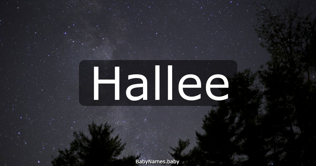 Hallee