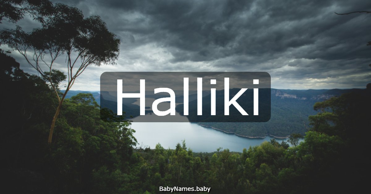 Halliki