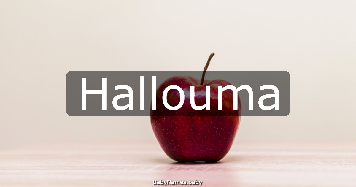 Hallouma