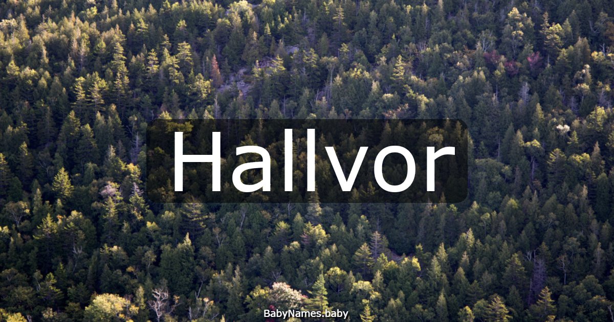 Hallvor