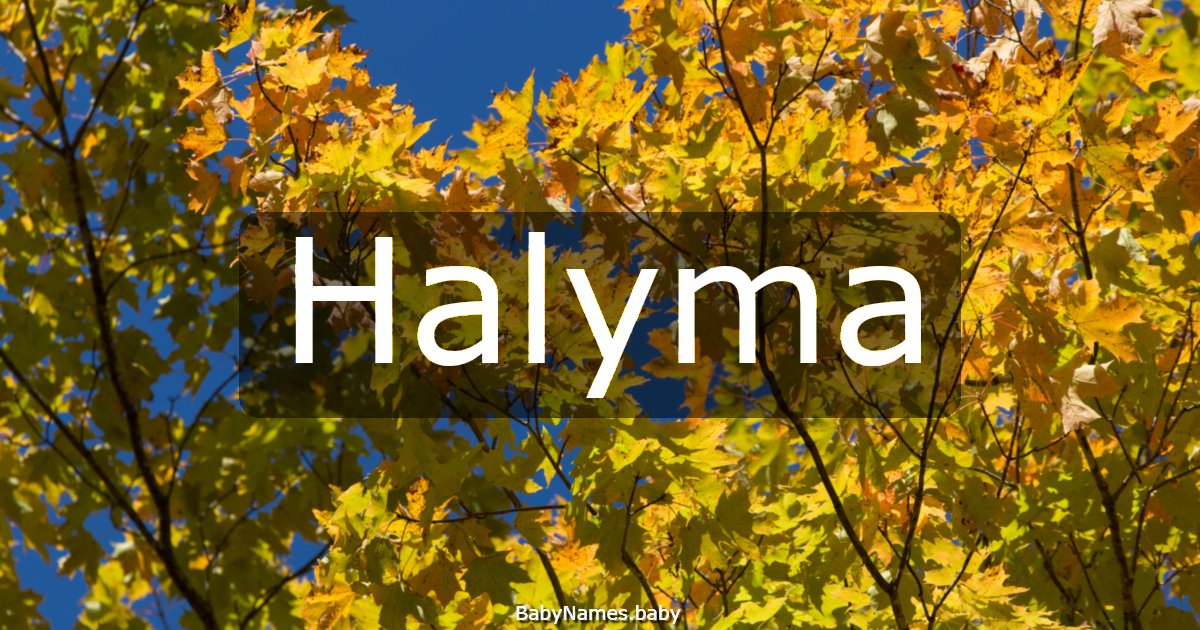 Halyma