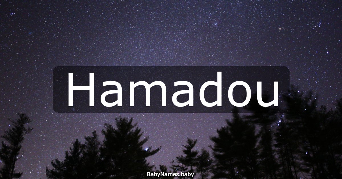 Hamadou