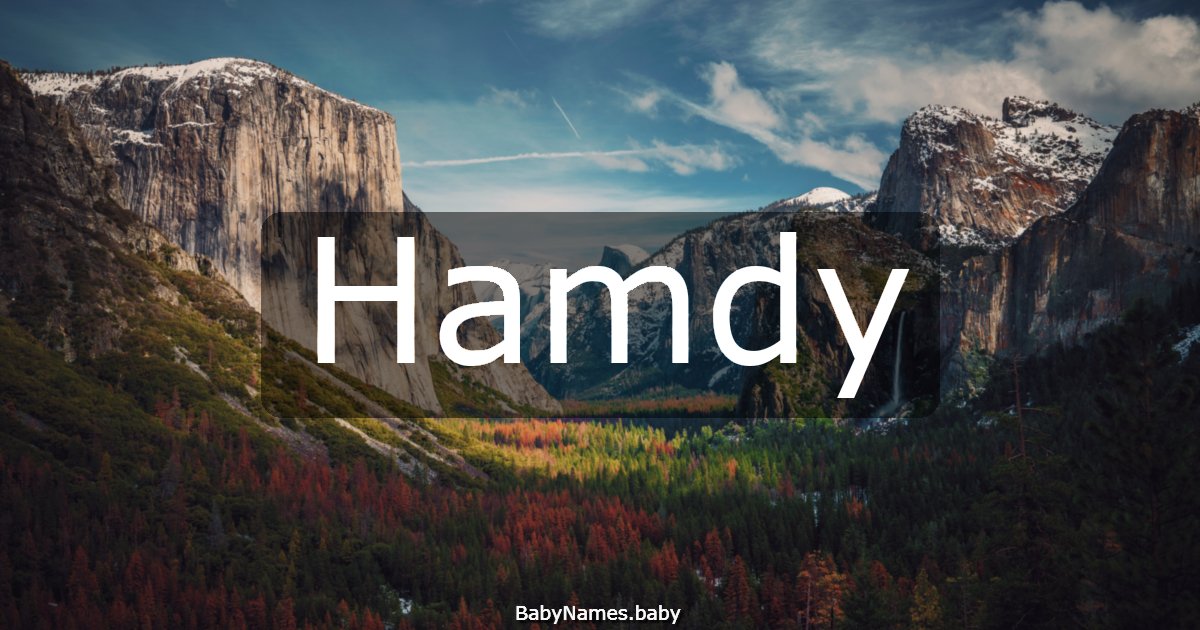 Hamdy