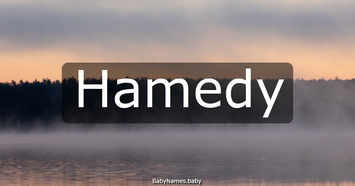 Hamedy