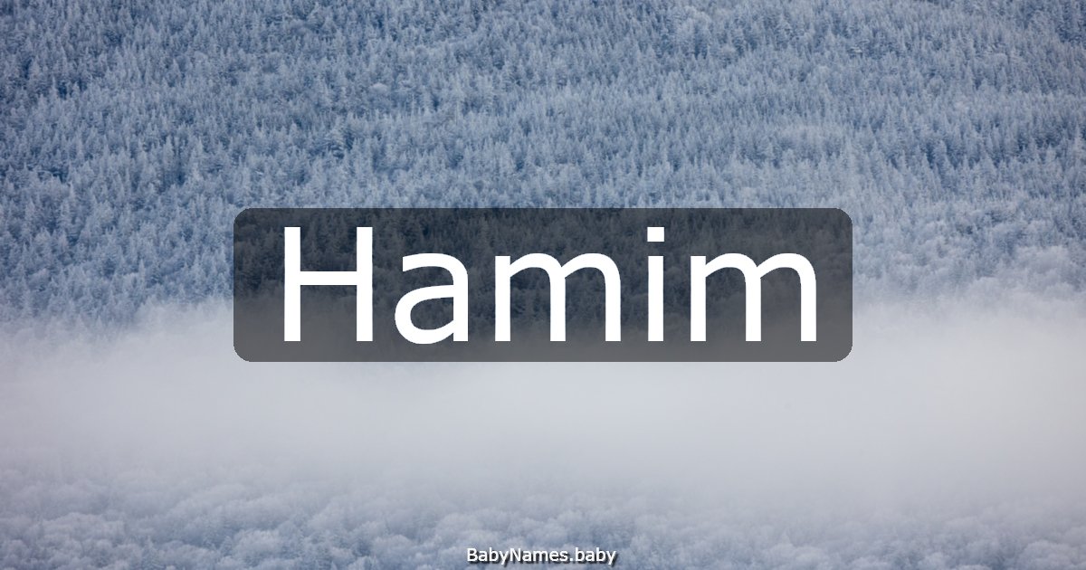 Hamim