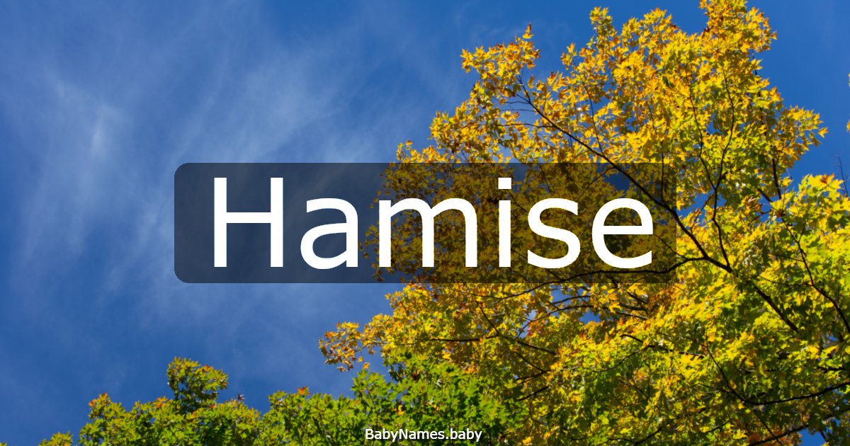 Hamise