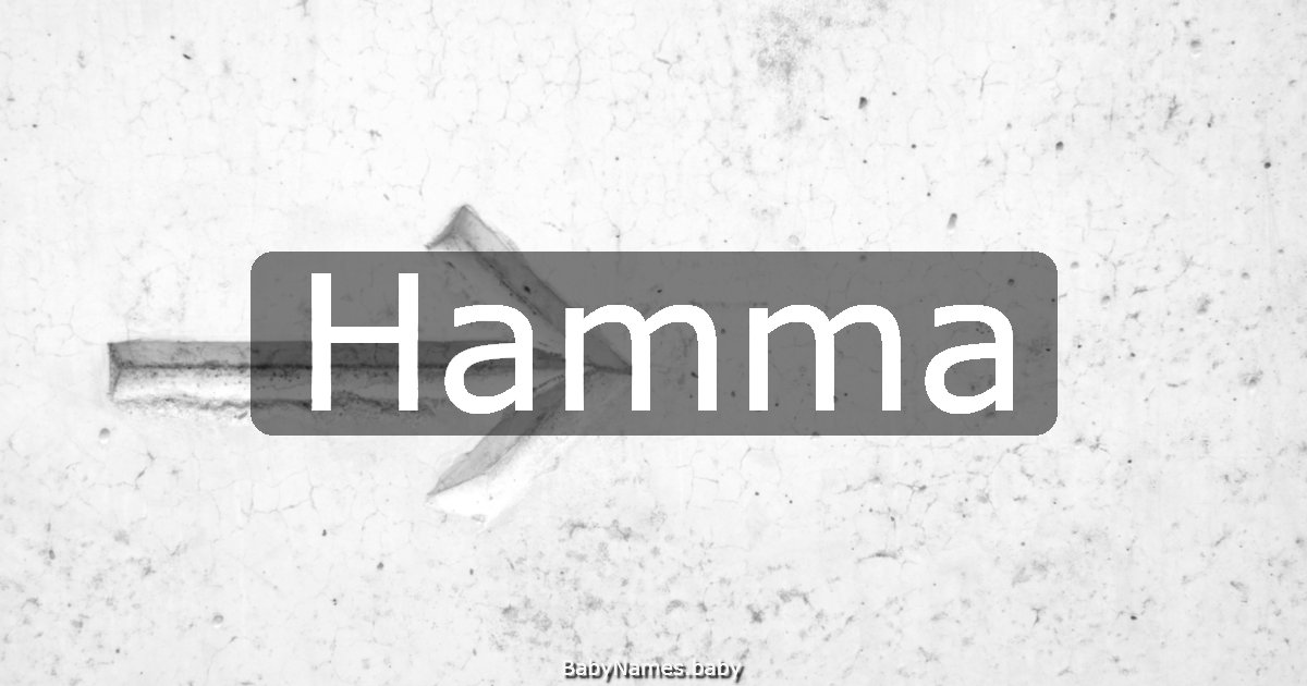 Hamma