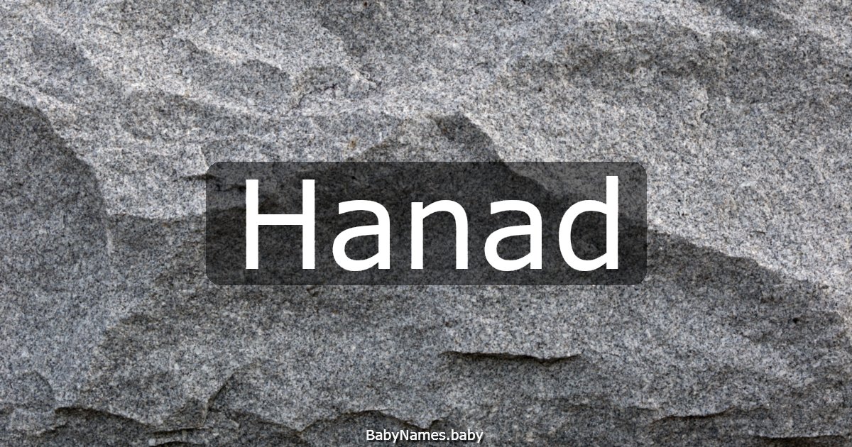 Hanad