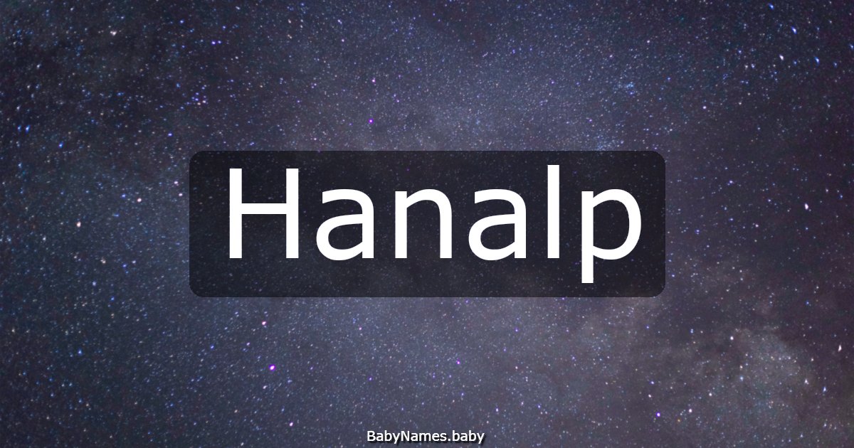 Hanalp