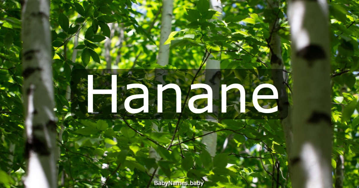 Hanane