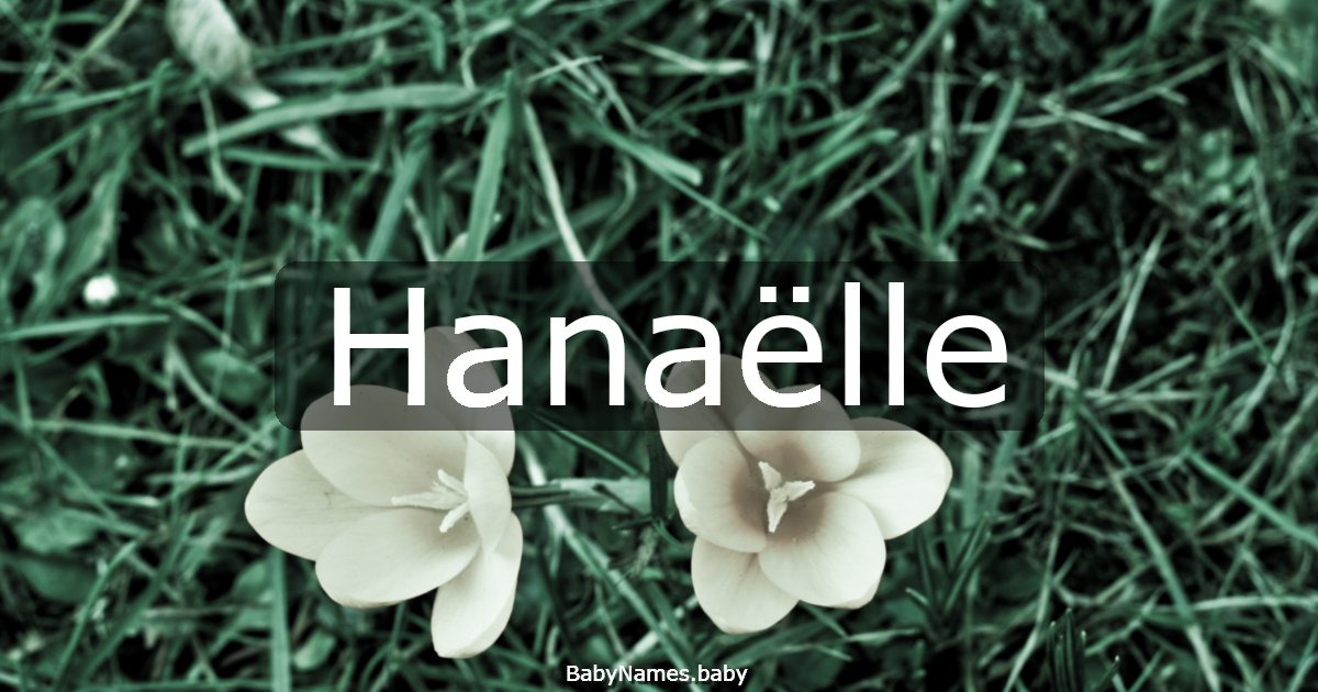 Hanaëlle
