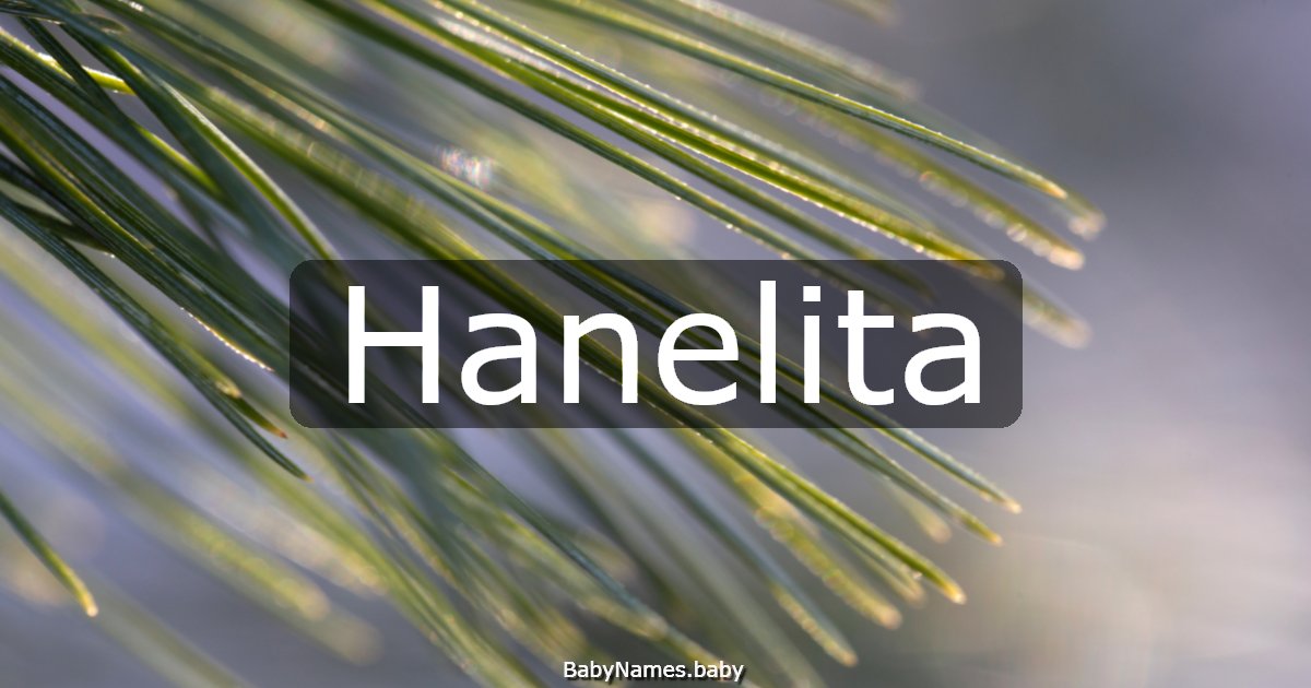Hanelita